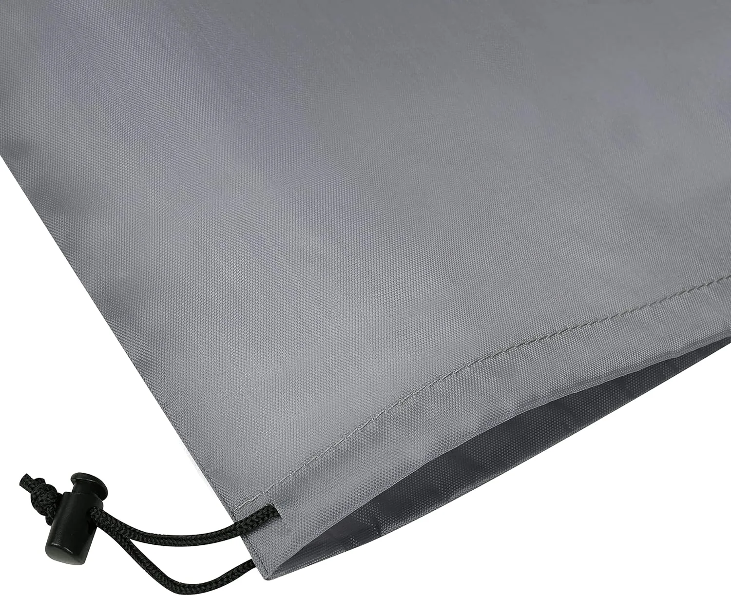 PALTERWEAR Drawstring Bag - Nylon Cinch and Ditty Stuff Pouch with Toggle (10 x 15-12 pack, Grey)