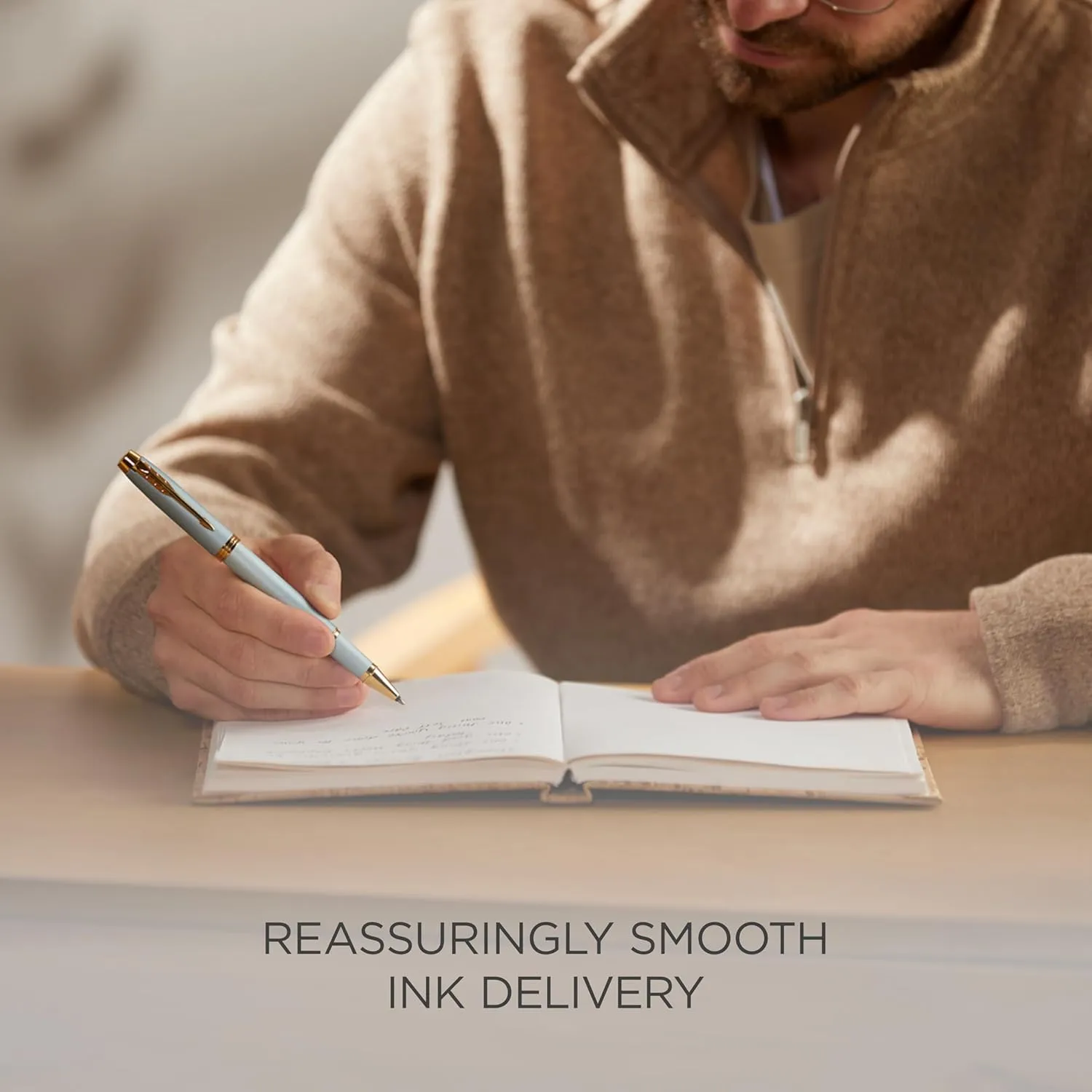 Parker IM Writing Rituals Rollerball Pen Turquoise Green Finish with Gradient Gold Trims Fine Point Black Ink Gift Box