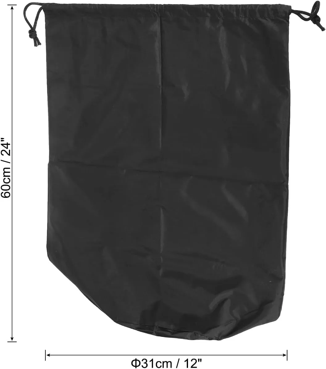 PATIKIL Stuff Sack, Waterproof Outdoor Storage Sack Portable Drawstring Dust Flap Bag for Camping Outdoor