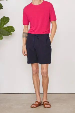 Phil Seersucker Cotton Shorts