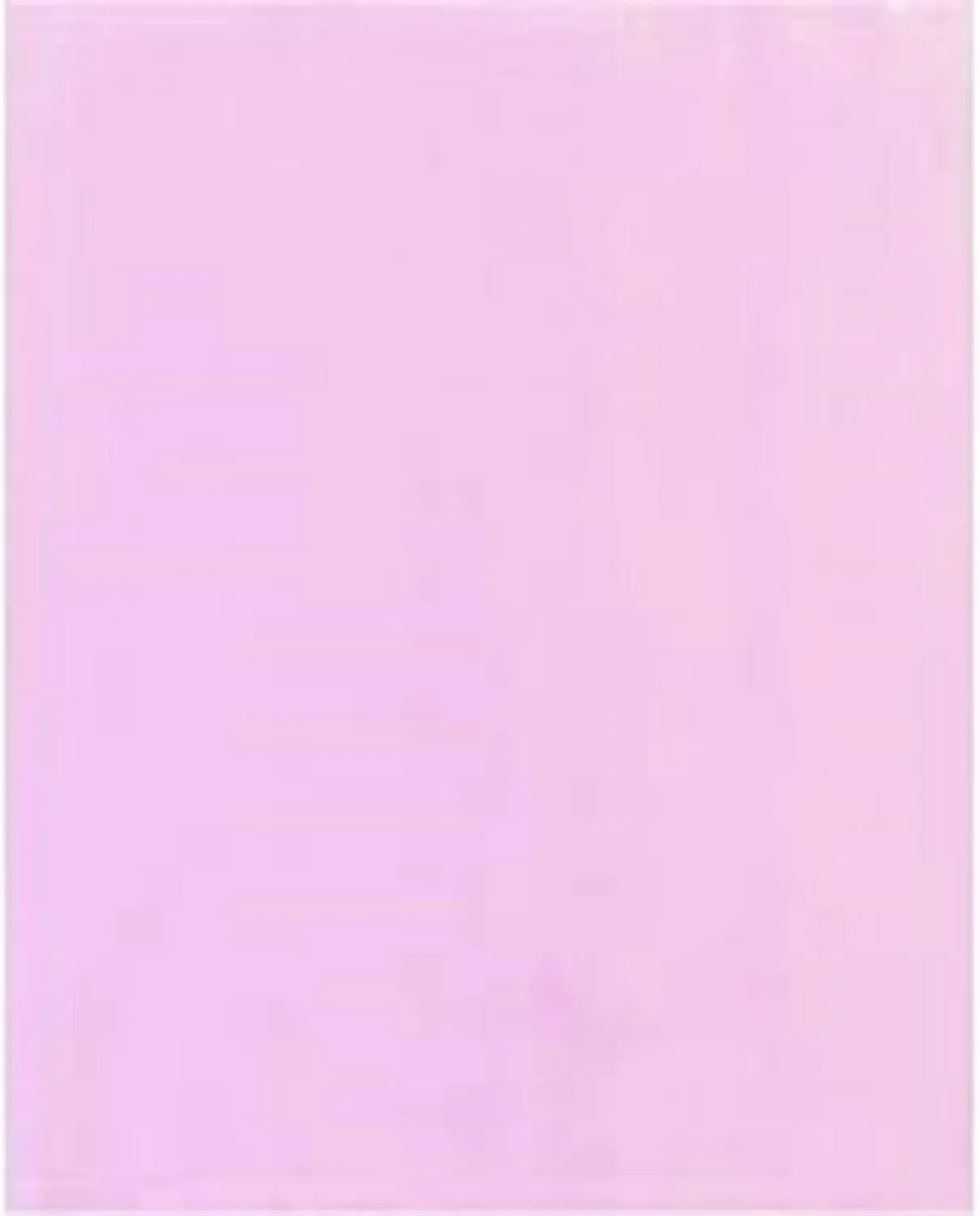 Pink Anti-Static Plastic Flat Bags - 6 x 12 & (100 Bags) 4 Mil Heavy Duty Plastic Bags | Heat Sealable Bags for Packaging Products | Plastic Baggies for Small Businesses