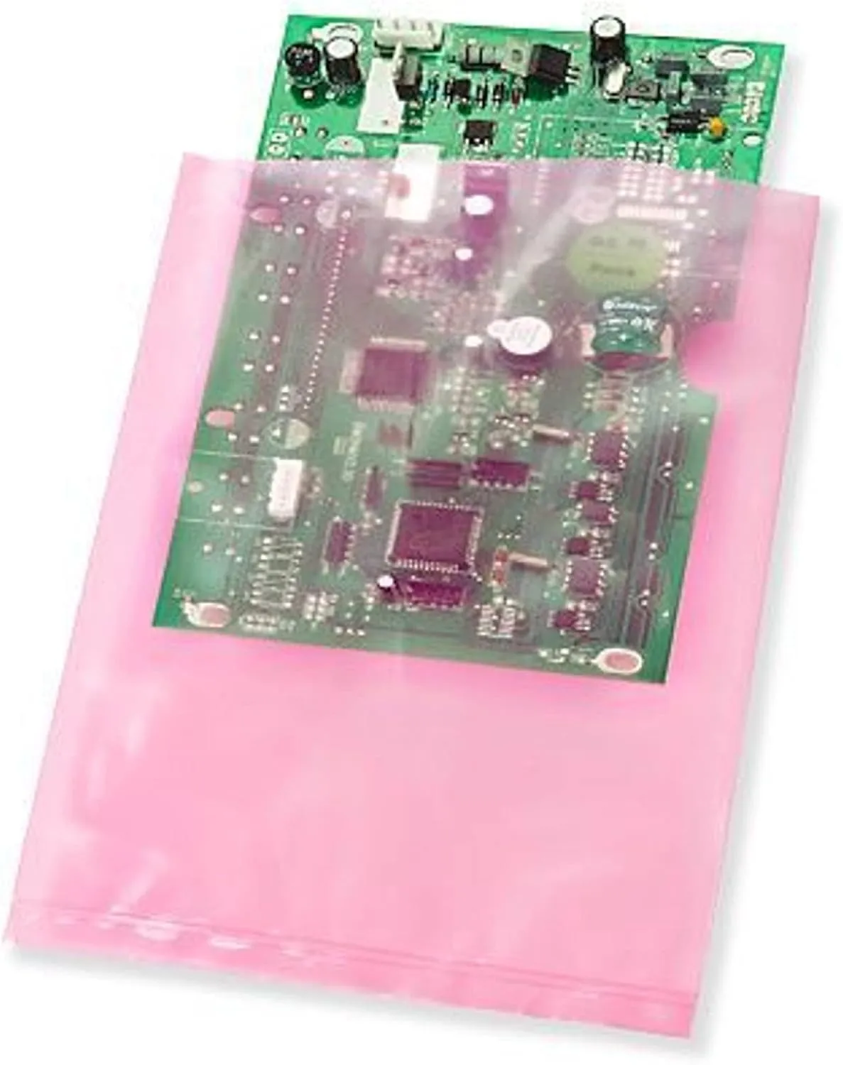 Pink Anti-Static Plastic Flat Bags - 6 x 12 & (100 Bags) 4 Mil Heavy Duty Plastic Bags | Heat Sealable Bags for Packaging Products | Plastic Baggies for Small Businesses
