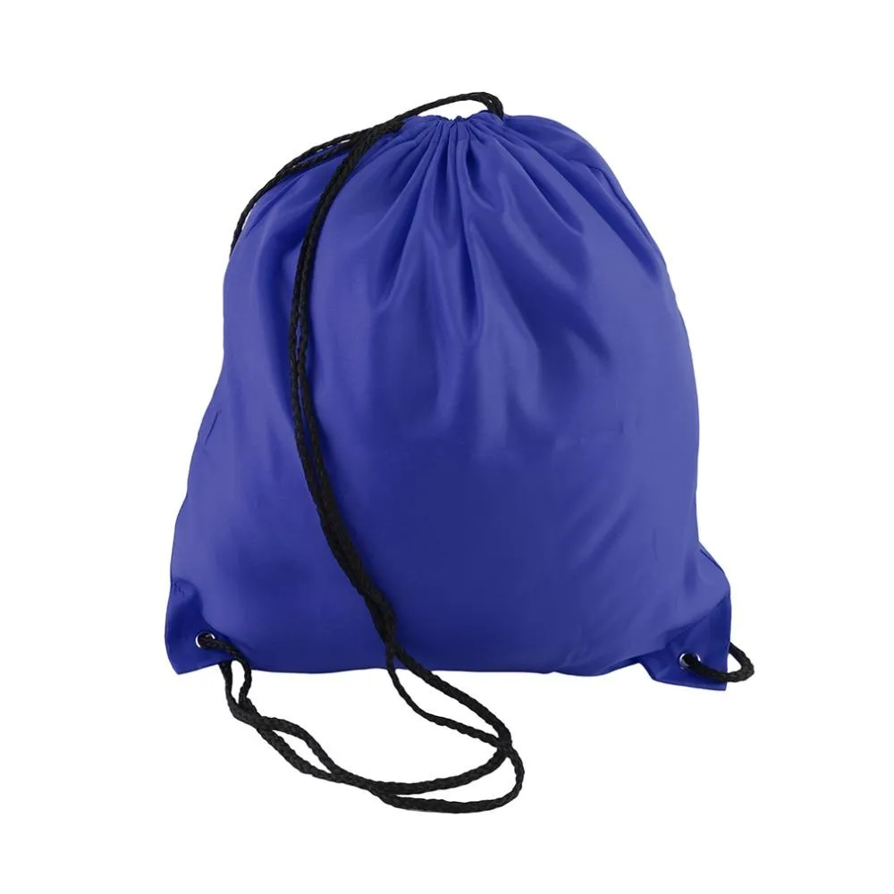 Plain Waterproof Drawstring Bag