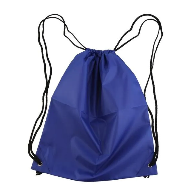 Plain Waterproof Drawstring Bag