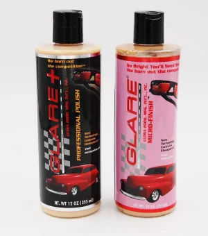 Plus Professional & Micro Polish Combo with Glassplexin Technology - Ultimate Shine - 2PK