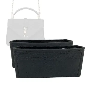 Premium Bag Organizer for Saint Laurent College Medium [Set of 2] (Handmade/20 Color Options) [Purse Organiser, Liner, Insert, Shaper]