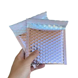 Premium Metallic Bubble Mailer 00 130 x 130mm Rose Gold