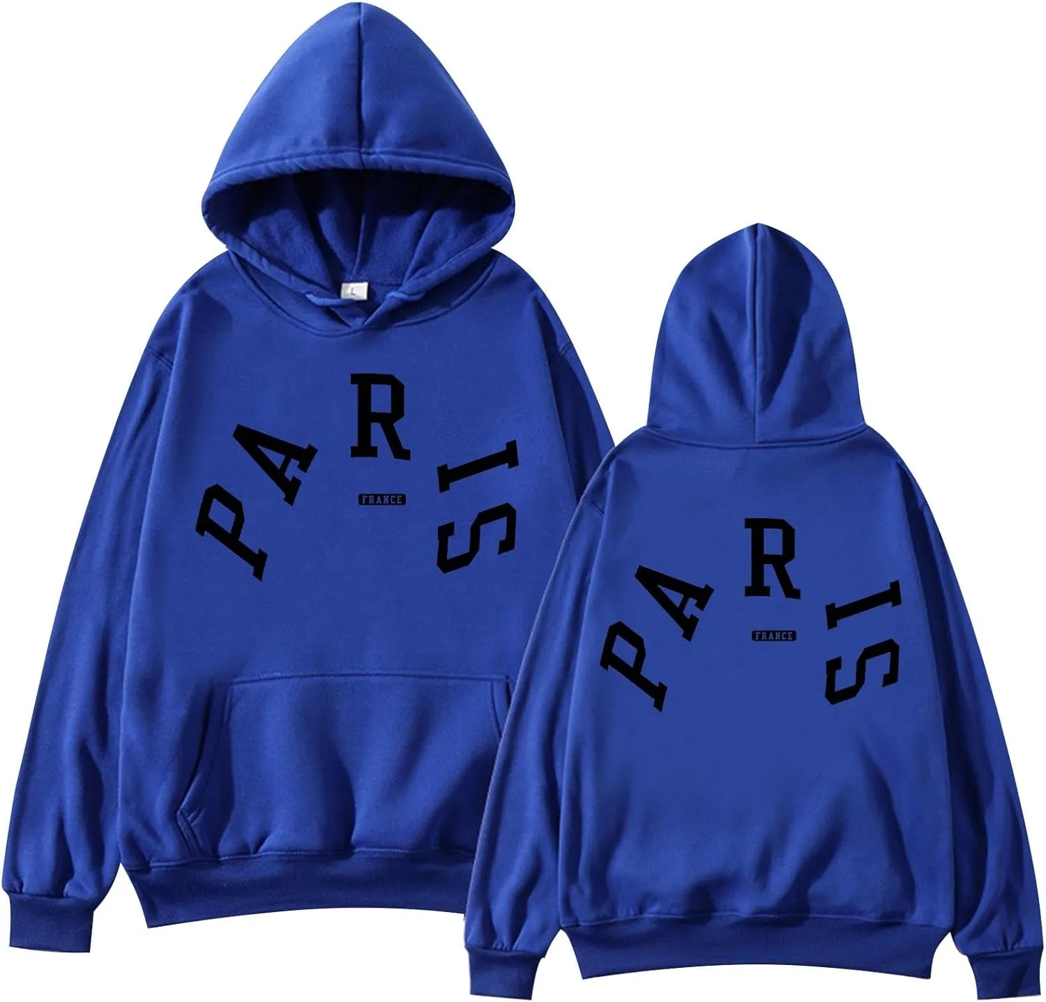 Preppy Pink Palm Puff Hoodie Y2K Teen Girls Clothing 2024Graphic Sweatshirtfor Women2024 Fall Fashion