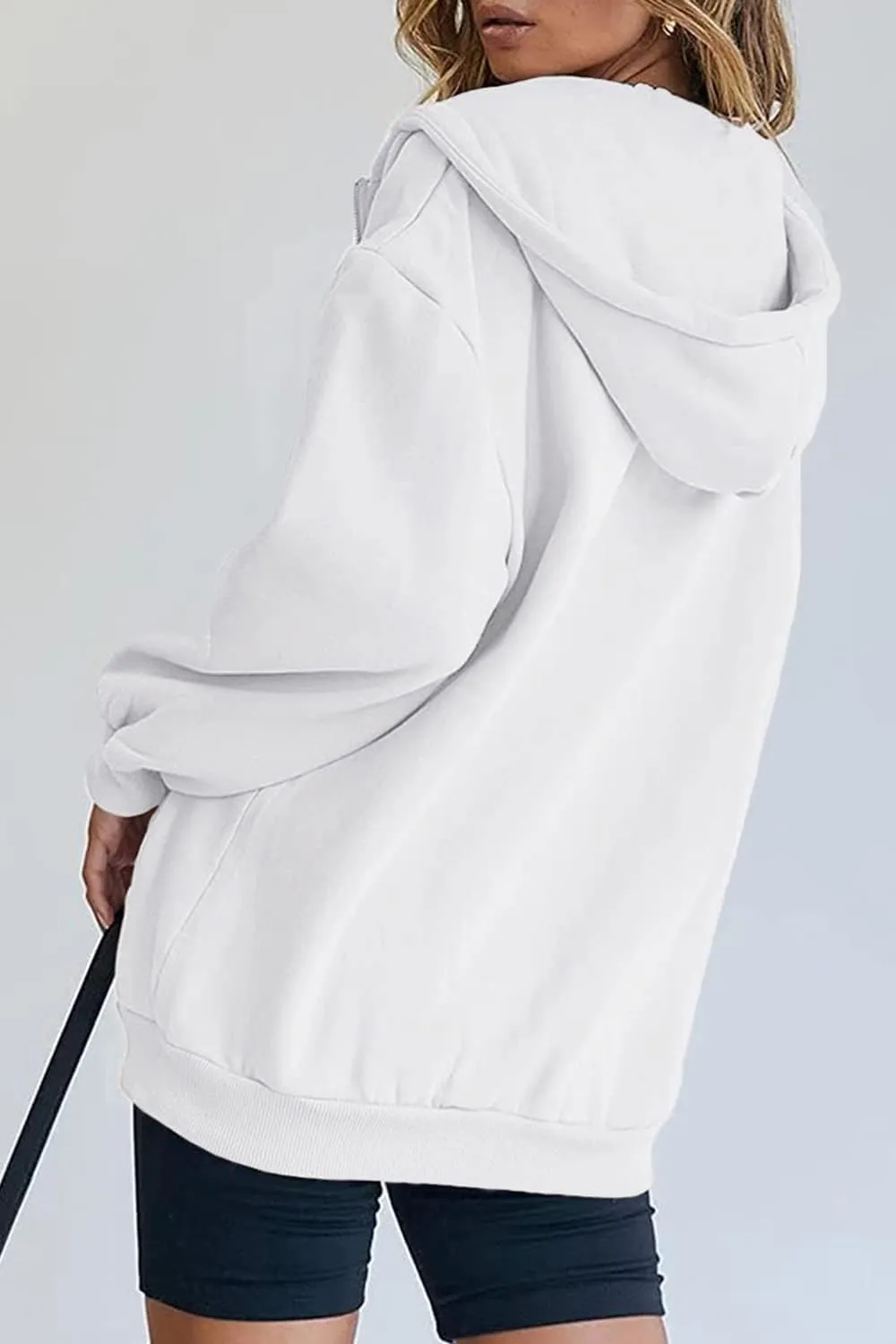 PRETTYGARDEN Women's Zip Up Y2K Hoodies Casual Long Sleeve Track Jackets with Pockets