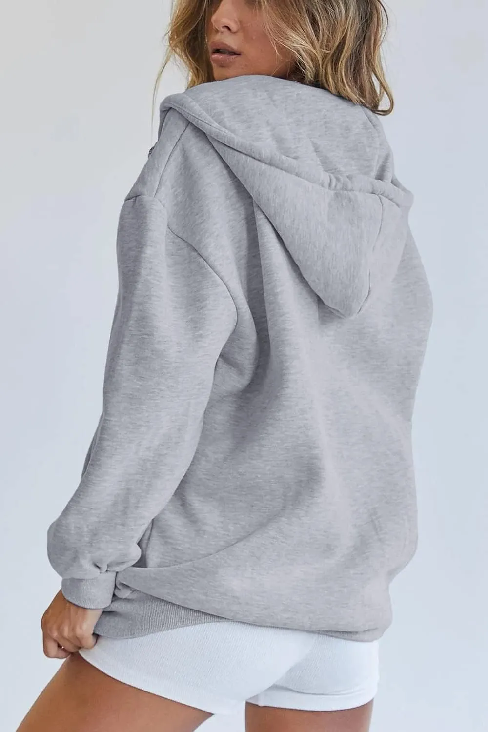 PRETTYGARDEN Women's Zip Up Y2K Hoodies Casual Long Sleeve Track Jackets with Pockets