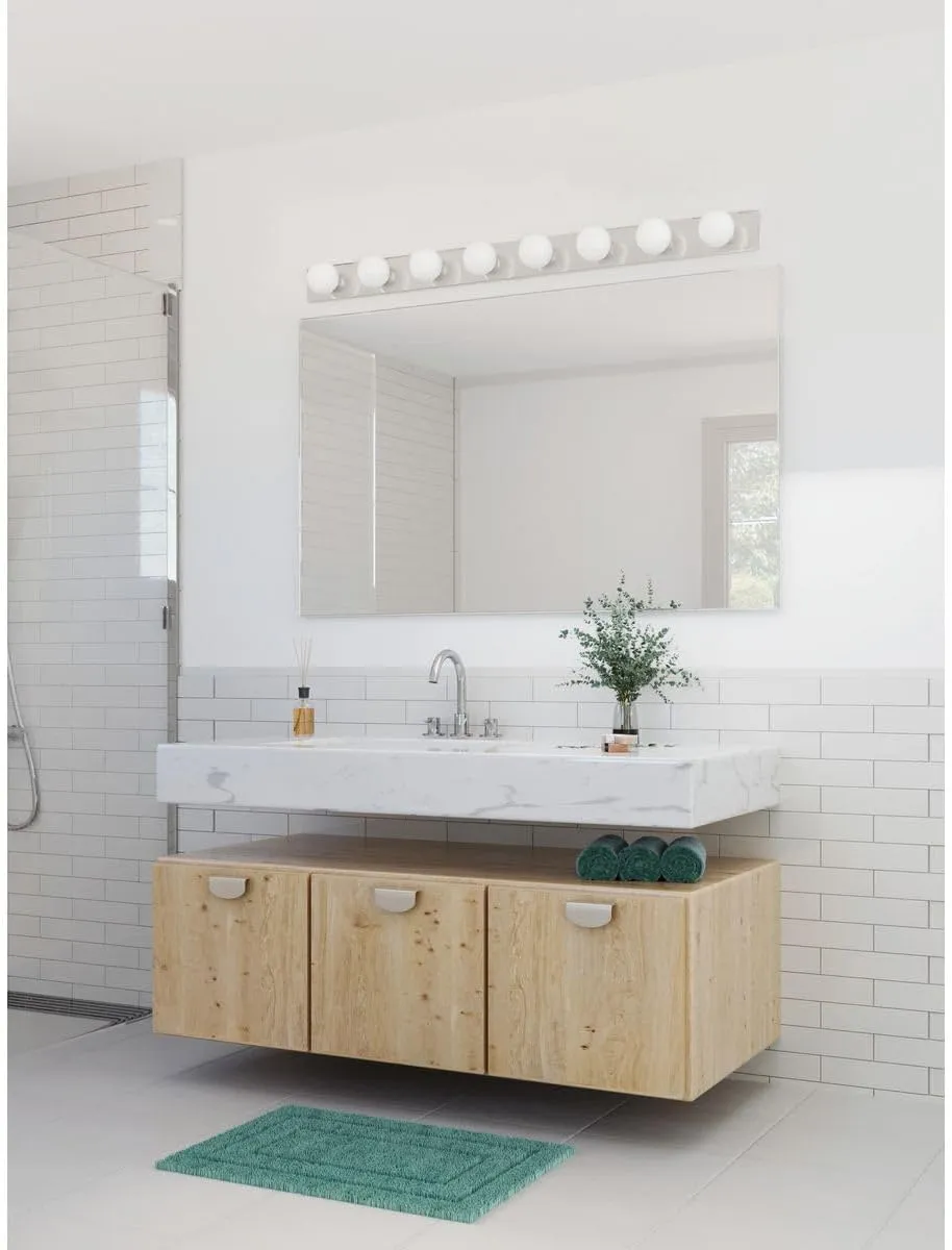 Progress Lighting P3118-15 Broadway Bath & Vanity, 60-Inch Width x 4-1/4-Inch Height, Chrome