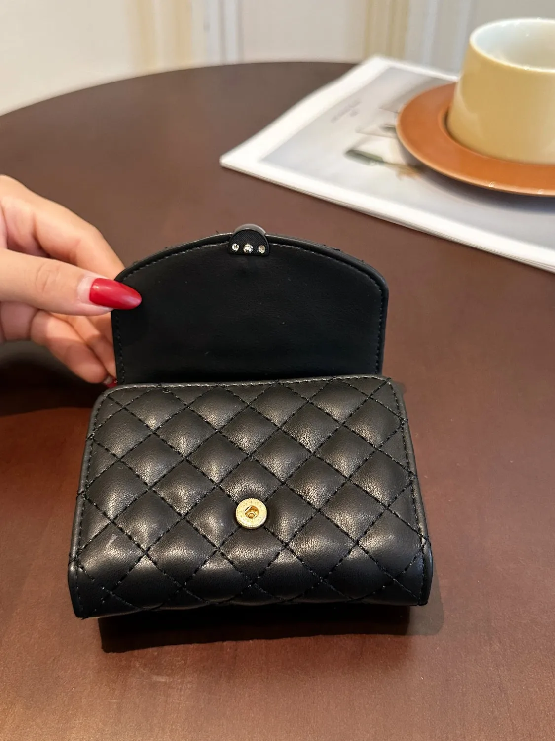 PU Leather Solid Color Wallet