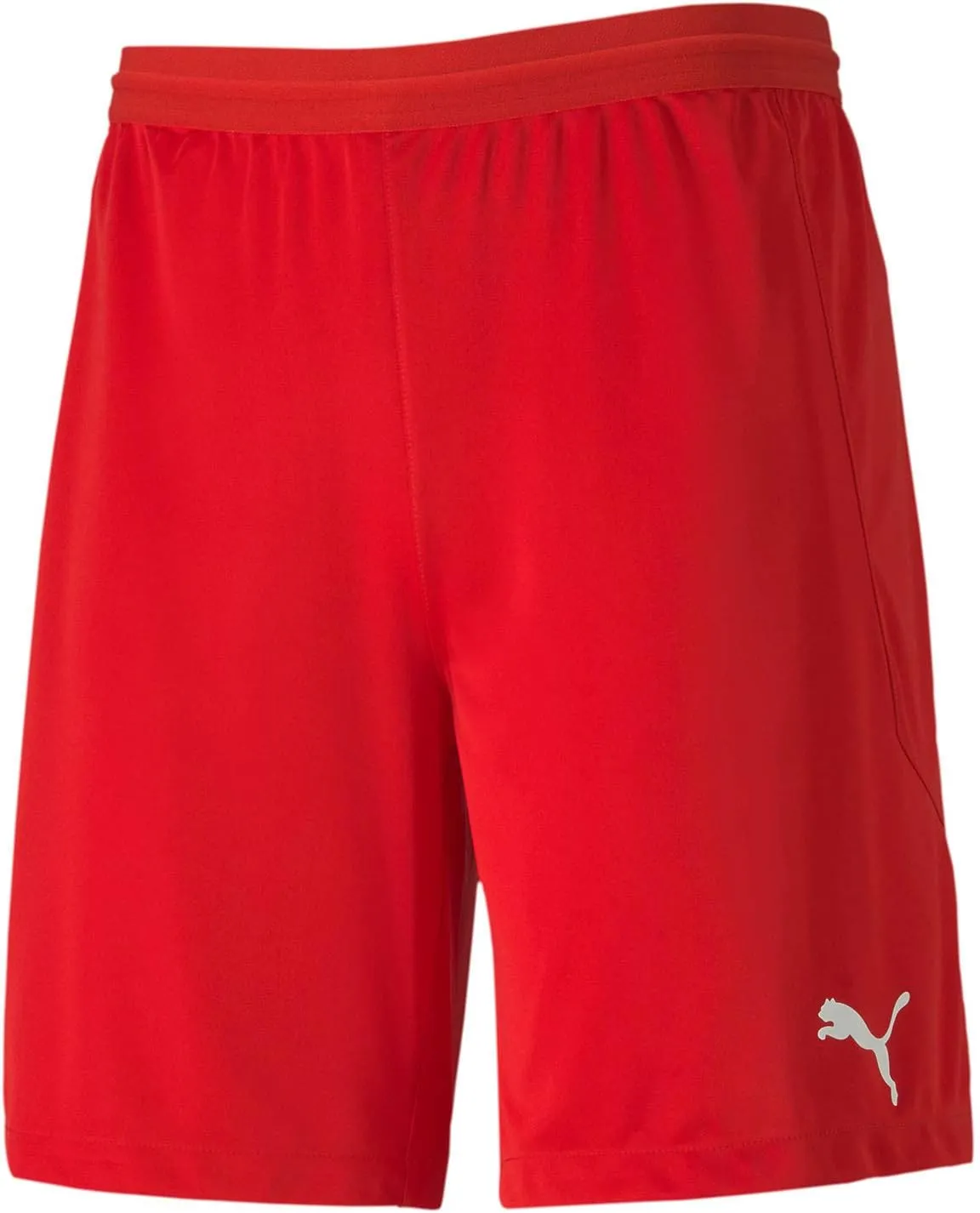 Puma - Mens Teamfinal 21 Knit Shorts, Size: X-Large, Color: Puma Red