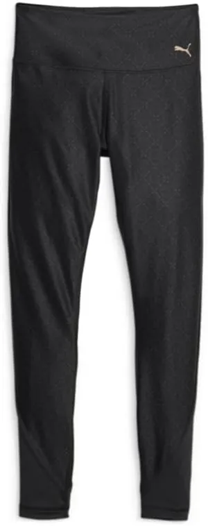 PUMA Womens Logo Love High Waist Leggings Training Casual - Black - Size S