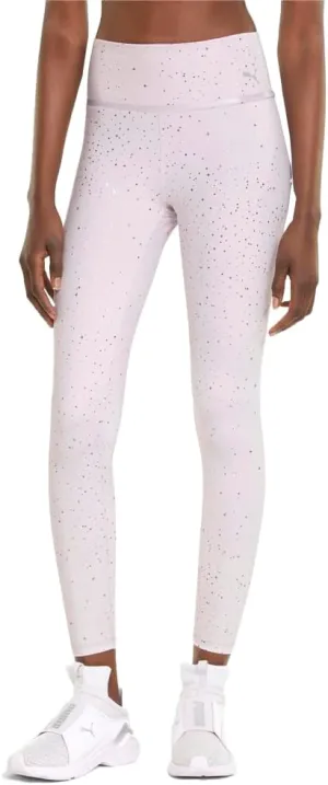 PUMA Womens Stardust Crystalline High Waist 78 Leggings Casual Comfort Technology - Purple - Size XXXL