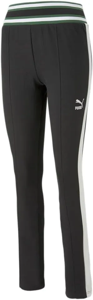 Puma - Womens T7 Archive Remastered Leggings, Color Puma Black, Size: Small