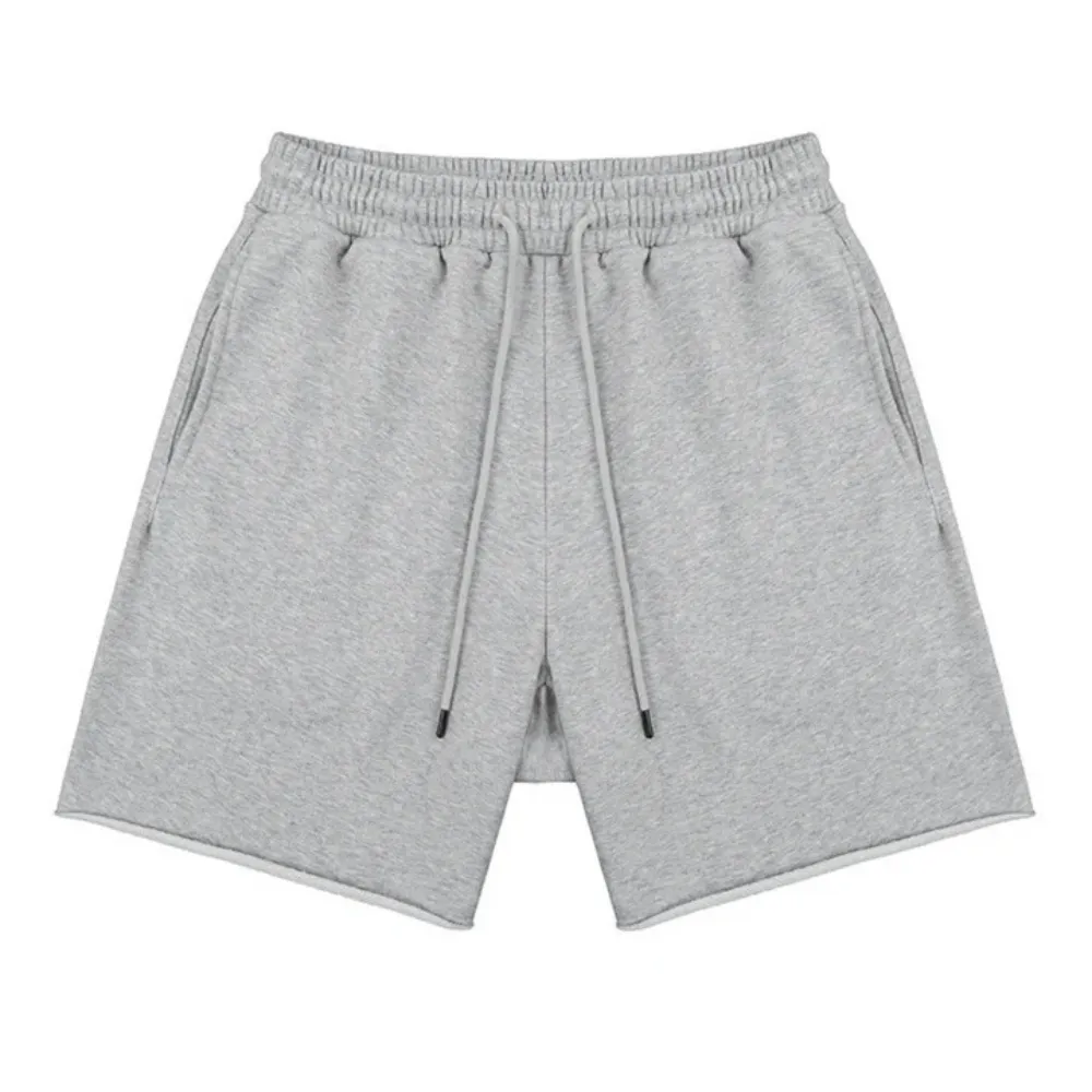 "Casual Solid Color Drawstring" Shorts