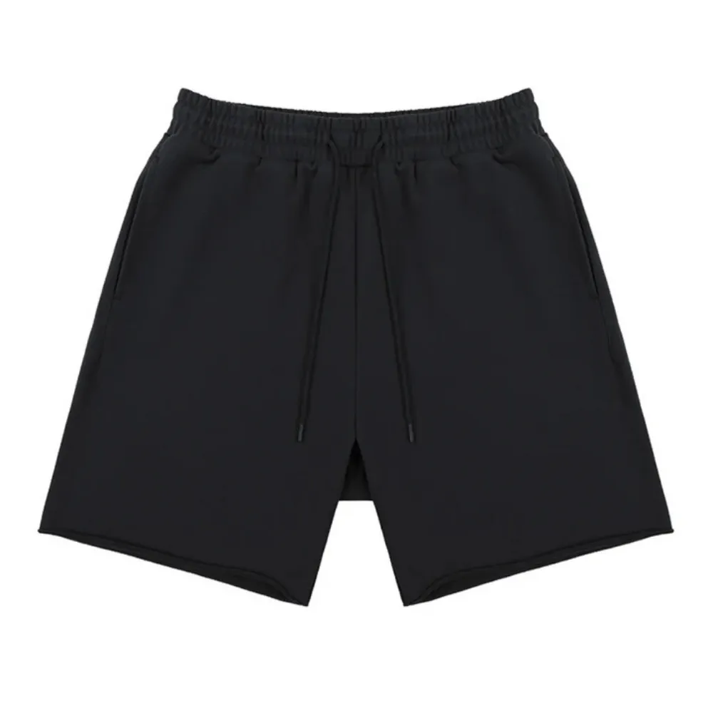 "Casual Solid Color Drawstring" Shorts