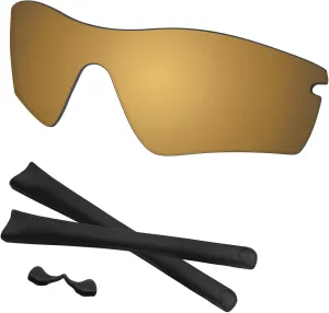Radar Path Lenses & Rubber Kits Replacement for Oakley Sunglass Polarized