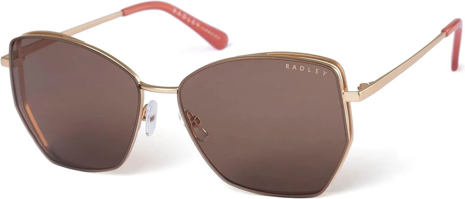 RADLEY London 6500 Womens Oversized 70s Style Butterfly Sunglasses, 60 mm, UV400 Protection