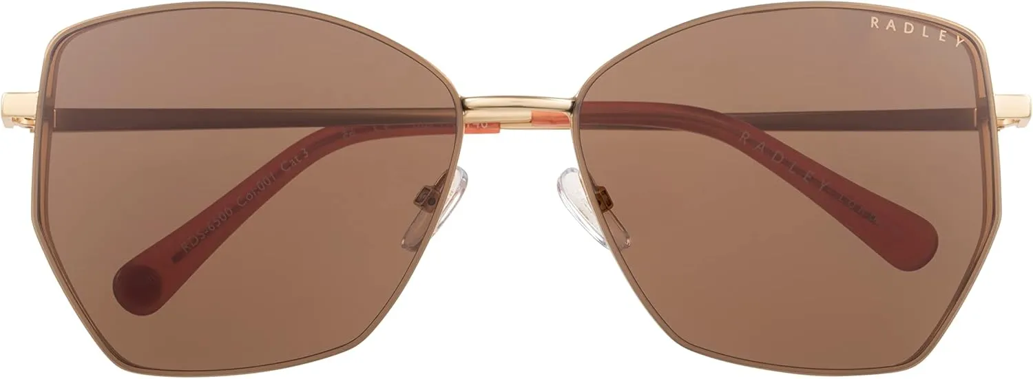 RADLEY London 6500 Womens Oversized 70s Style Butterfly Sunglasses, 60 mm, UV400 Protection