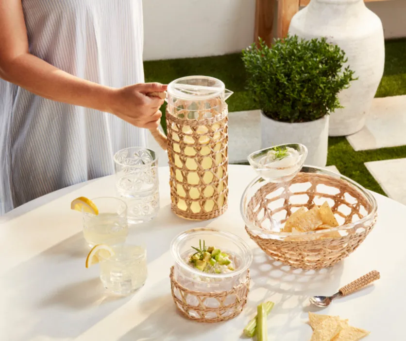 Rattan Dip ‘n Chill Set