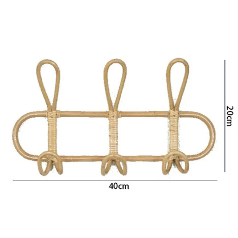 Rattan Garments Hanging Hook