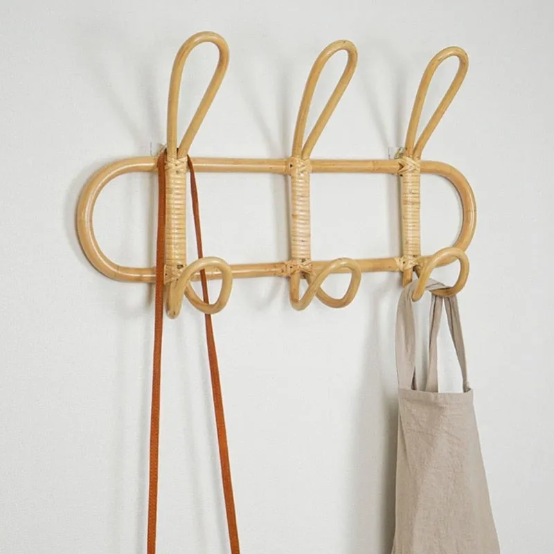 Rattan Garments Hanging Hook