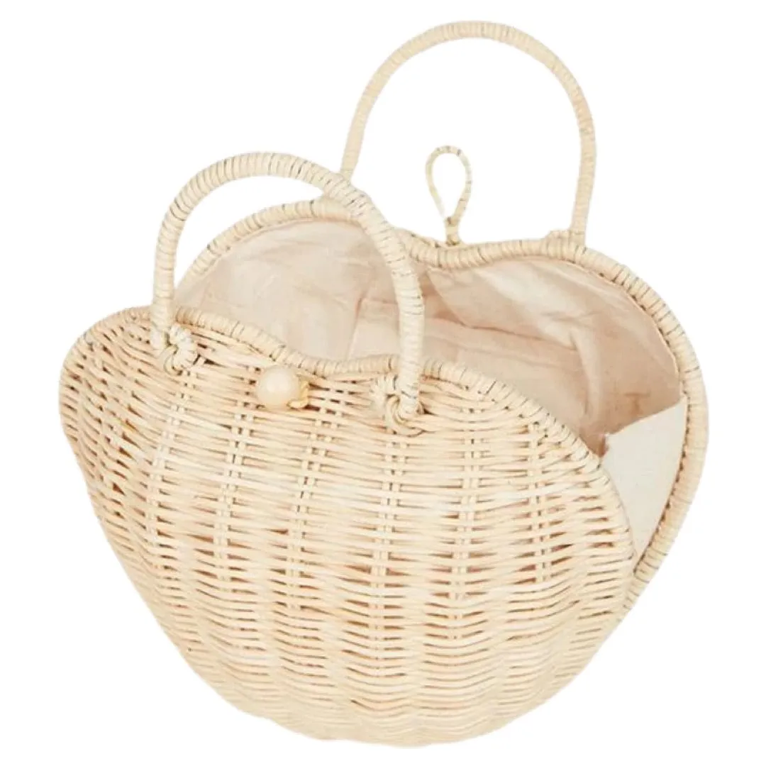 Rattan Luvya Bag - Straw