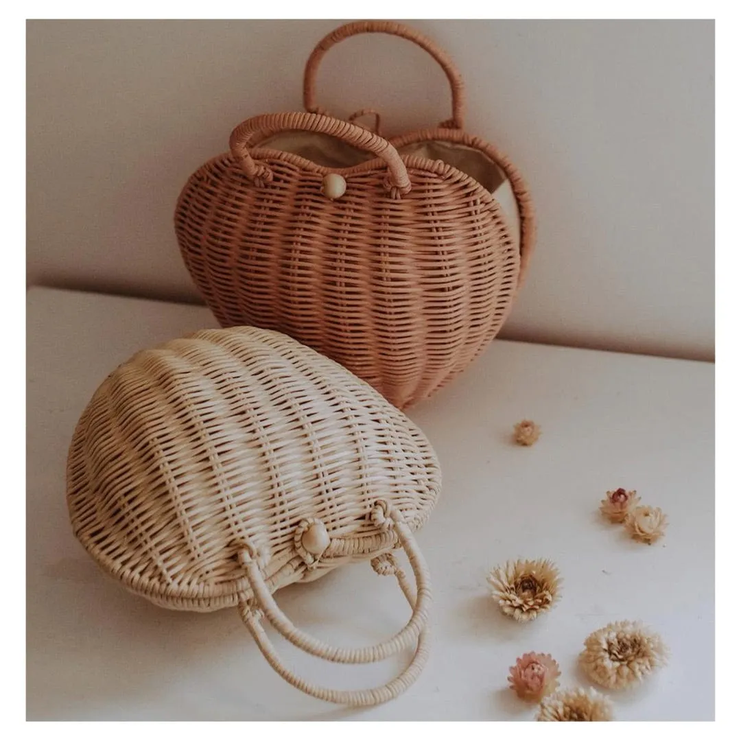 Rattan Luvya Bag - Straw