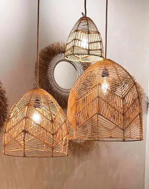 Rattan Pendant Lamp Shade