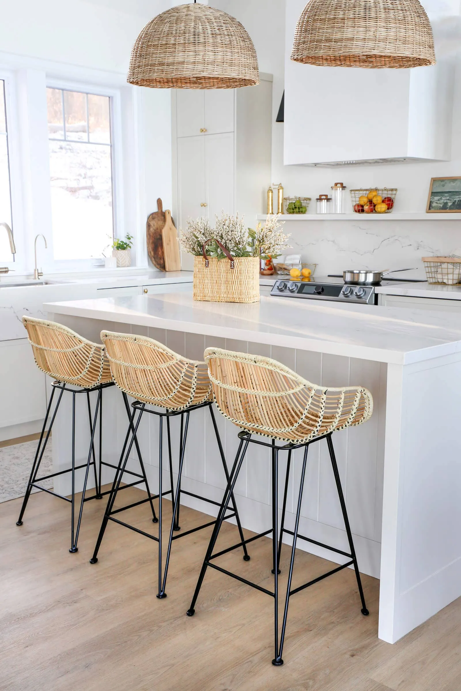 Rattan Pendant Light