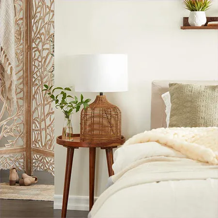 Rattan Table Lamp