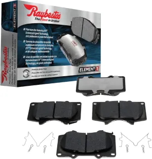 Raybestos PGD824M Professional Grade Semi-Metallic Disc Brake Pad Set