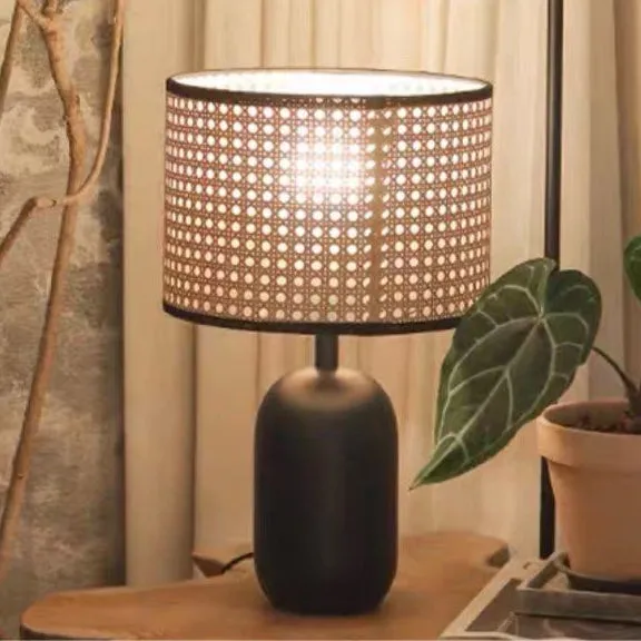 RERA Modern Rattan Table Lamp