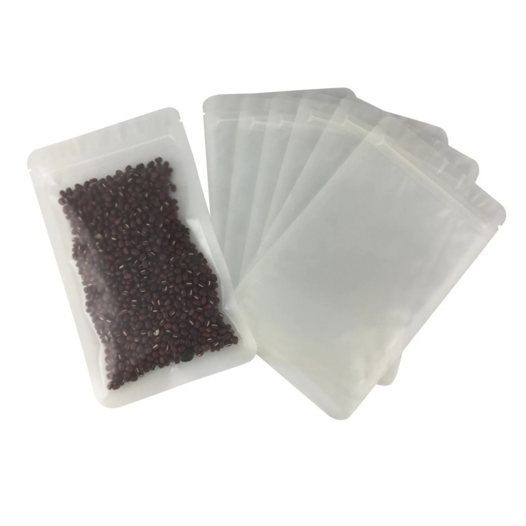 Resealable Zip Lock Flat Matte Plastic Bag - 90 X 130mm- Best Plastic Zip Lock Bags In Australia
