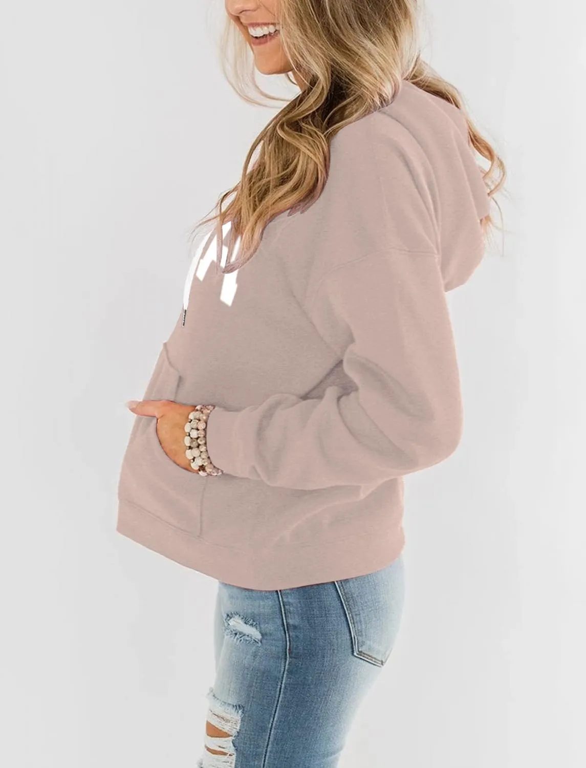 REVETRO Womens Hoodie Graphic Tie Dye Sweatshirt Casual Long Sleeve Hoodies Drawstring Pullover Tops With Pocket…
