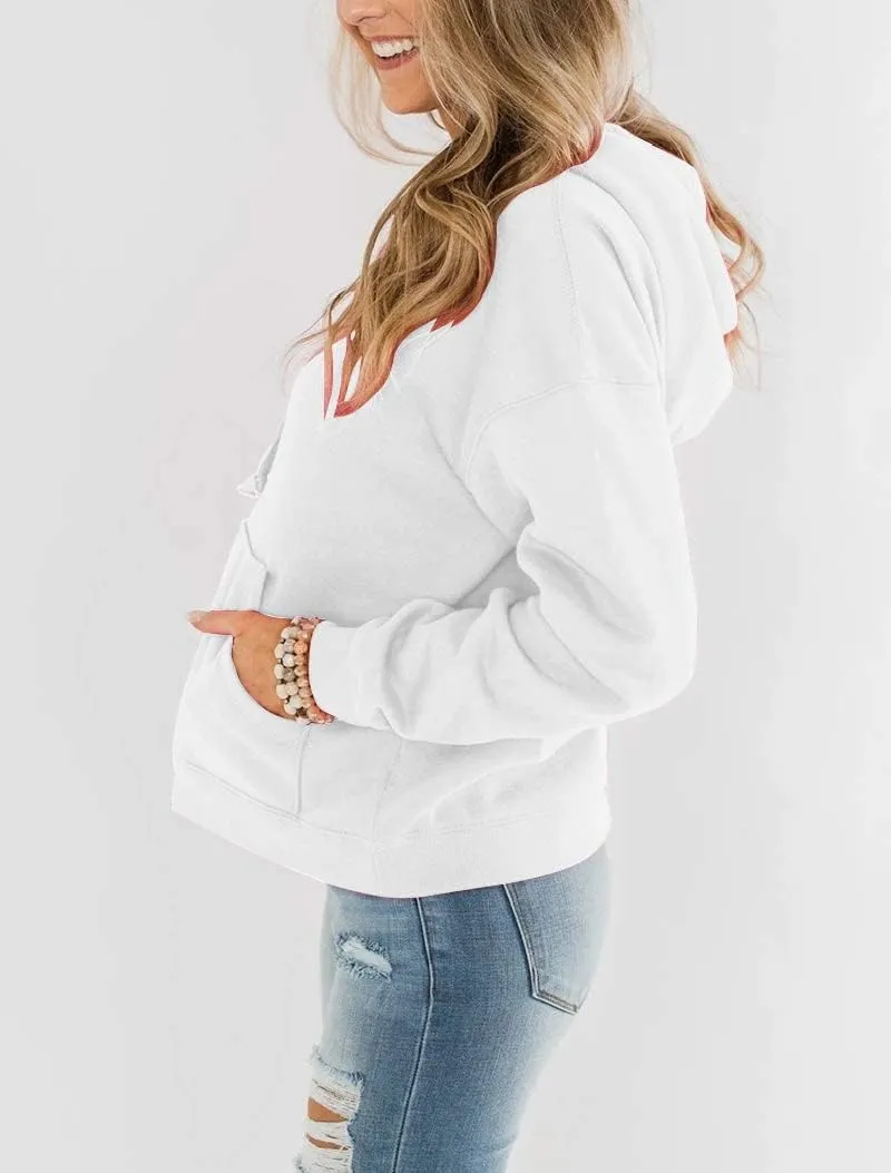 REVETRO Womens Hoodie Graphic Tie Dye Sweatshirt Casual Long Sleeve Hoodies Drawstring Pullover Tops With Pocket…