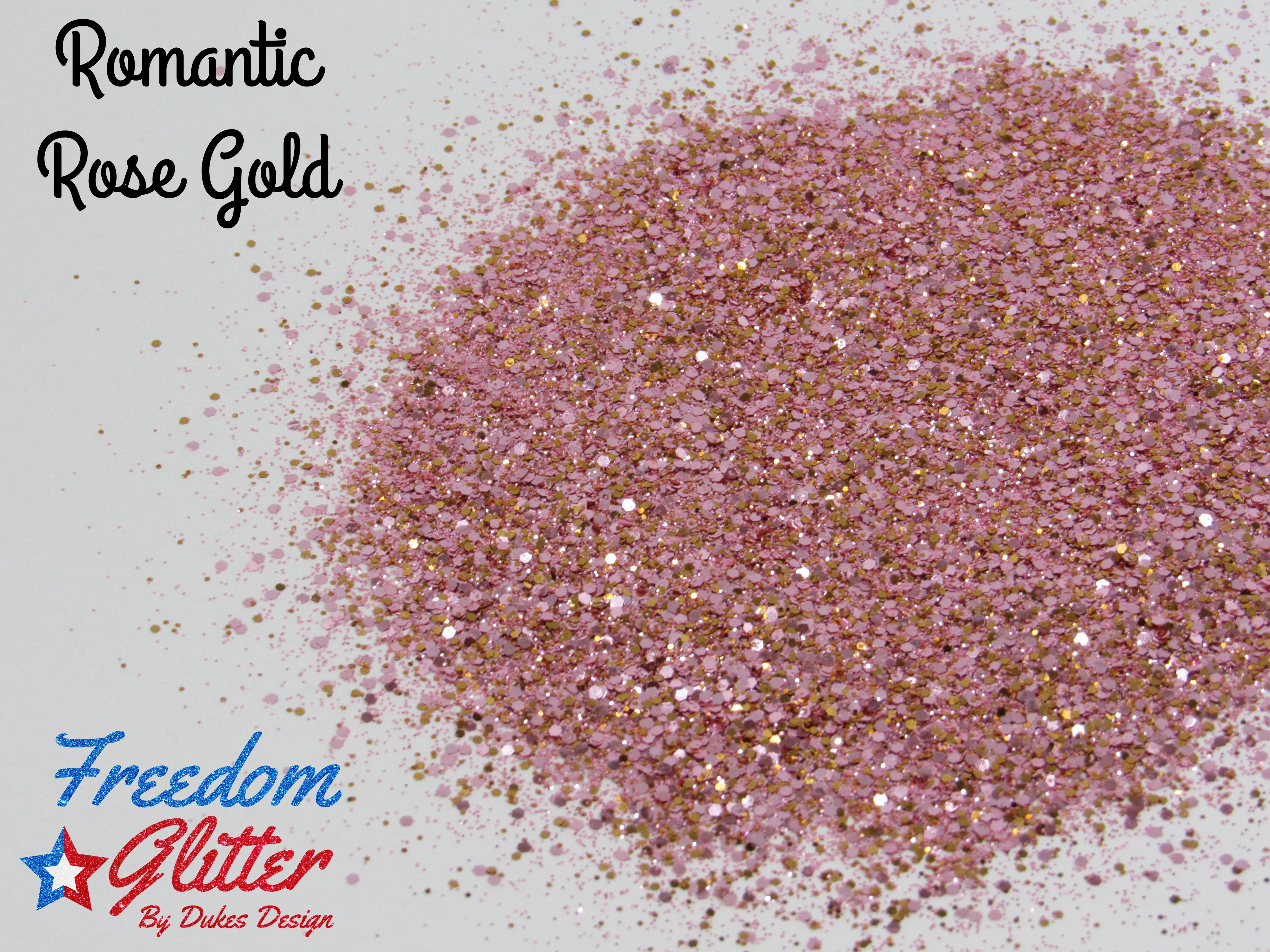 Romantic Rose Gold (Metallic Glitter)
