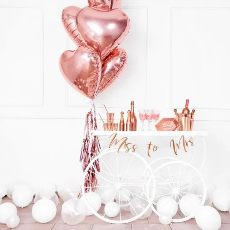 Rose Gold Heart Balloon