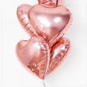 Rose Gold Heart Balloon