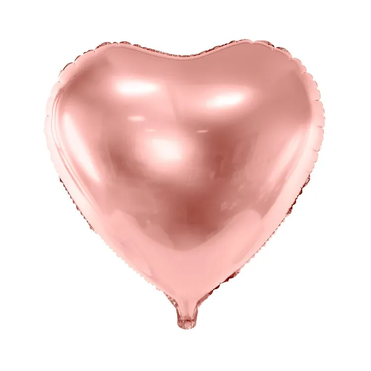Rose Gold Heart Balloon