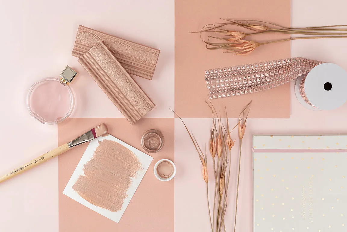 Rose Gold Metallic Paint