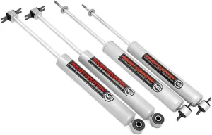 Rough Country N3 Front and Rear Shock Set for Jeep XJ (1984-2001) with 4.5" Lift - Shock Absorber Assembly, Set of 4