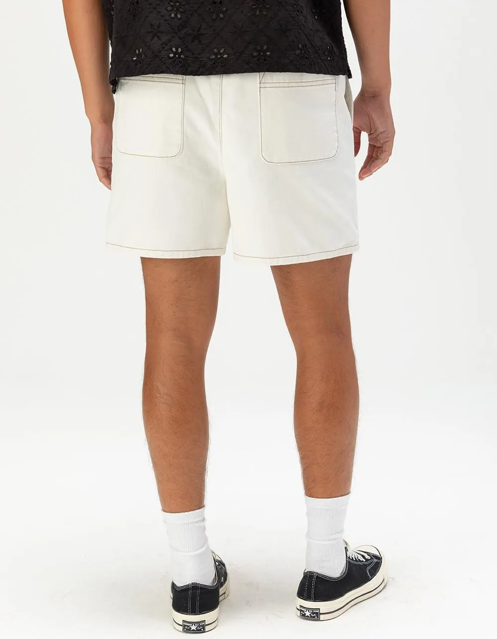 Rsq Mens Twill Pull On Shorts