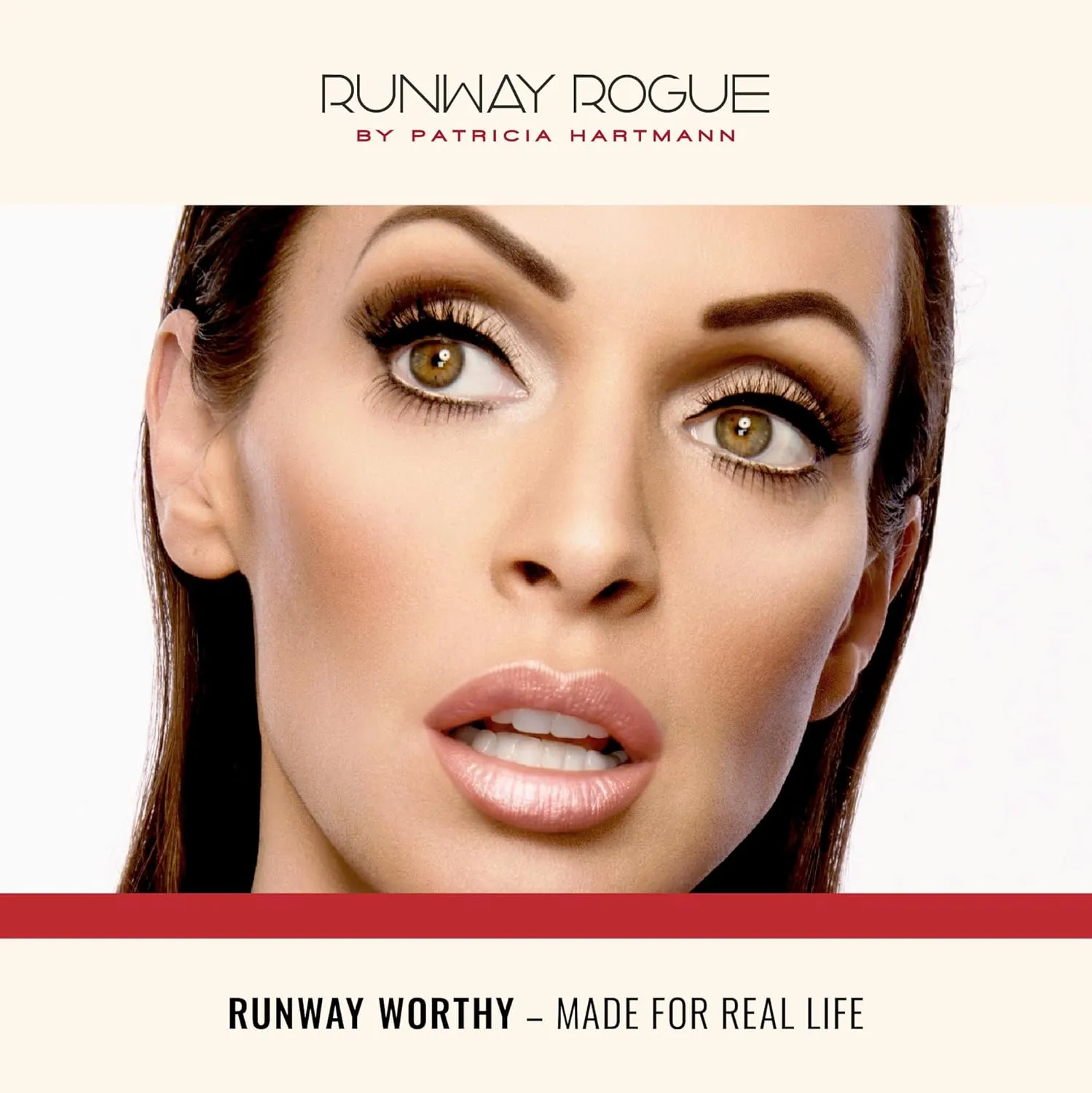 Runway Rogue Pearl Glam Long Wear Shimmer Liquid Lipstick, Metallic Soft Earthy-Red Lipstick with Gold Shimmer, ‘Day Rate’