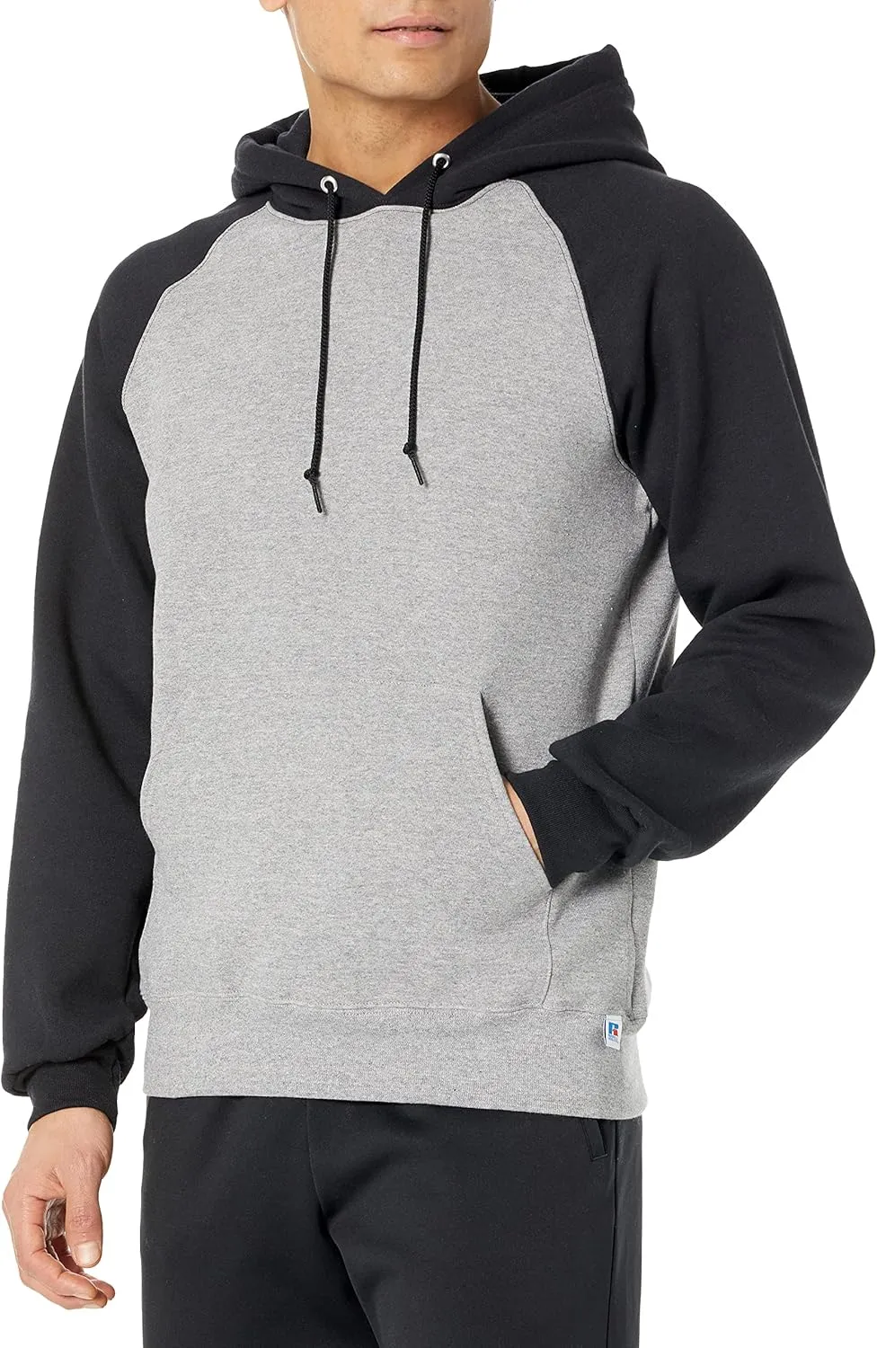 Russell Athletic Men's Dri-Power Color Block Fleece Hoodie