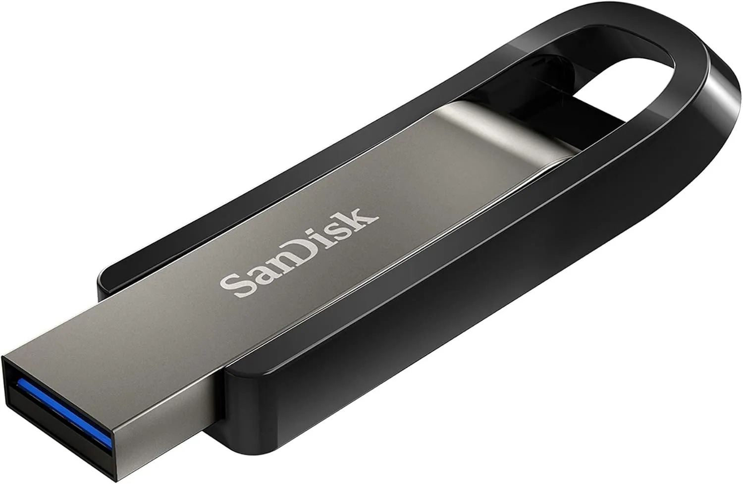 SanDisk 64GB Extreme Go USB 3.2 Type-A Flash Drive - SDCZ810-064G-G46, Metallic Bronze/Gloss Black