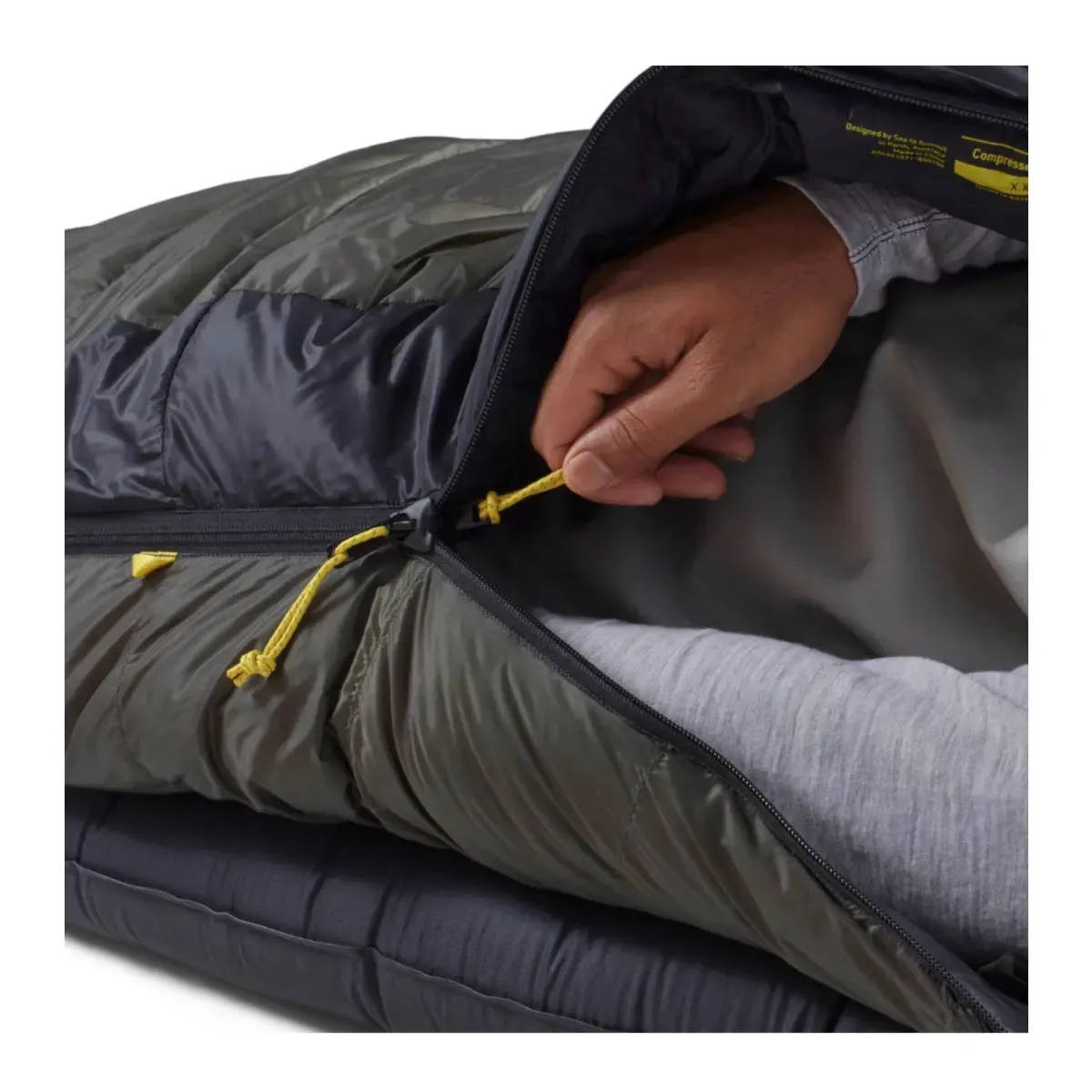 Sea to Summit Spark Pro -1°C / 30°F Ultra Dry Down Sleeping Bag (Regular Mummy) - Grey