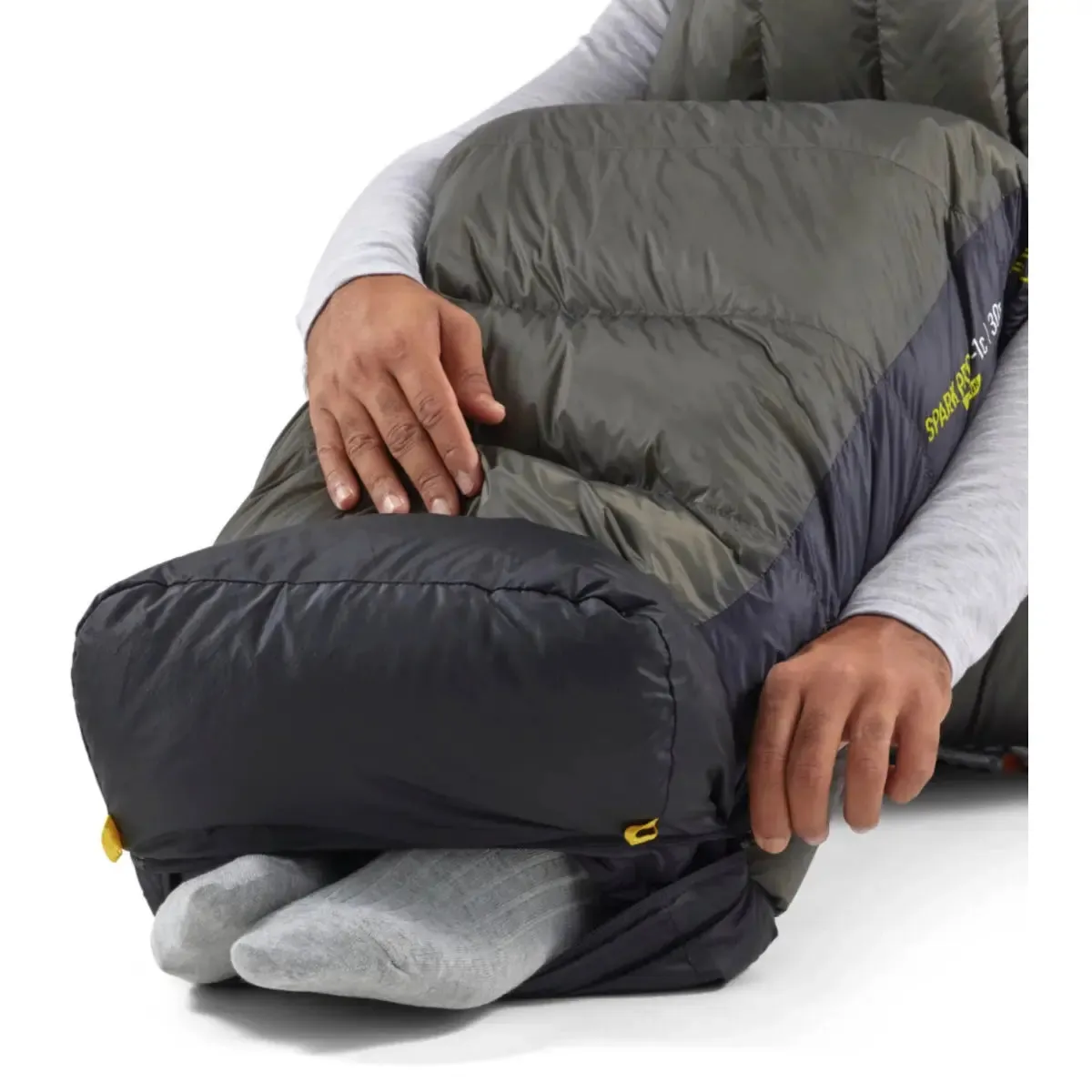 Sea to Summit Spark Pro -1°C / 30°F Ultra Dry Down Sleeping Bag (Regular Mummy) - Grey